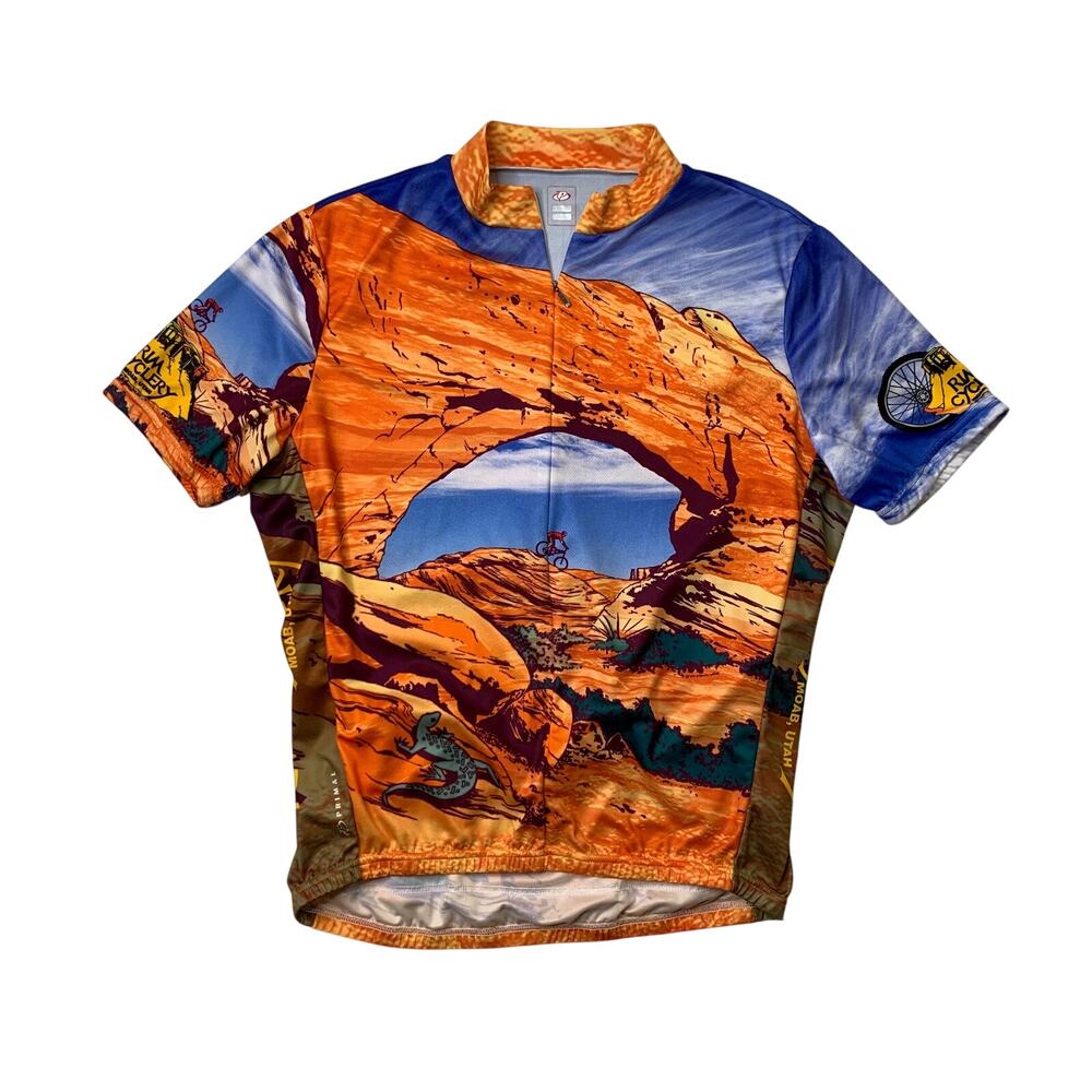 Primal Wear Jersey Mens XL Rim Cyclery Moab Utah Desert Cycling Riding